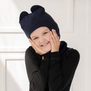 Kids' Knit Balaclava Cotton